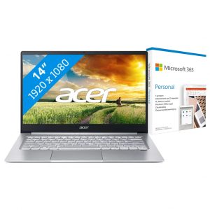 Acer Swift 3 SF314-59-734H + Microsoft 365 Personal NL Abonnement 1 jaar