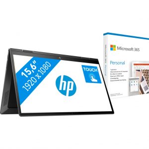HP ENVY x360 15-ee0957nd + Microsoft 365 Personal NL Abonnement 1 jaar