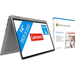 Lenovo IdeaPad Flex 5 14ARE05 81X20066MH + Microsoft 365 Personal NL Abonnement 1 jaar