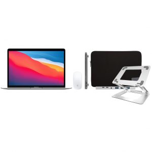 Apple MacBook Air (2020) MGN93N/A Zilver + Accessoirepakket Deluxe