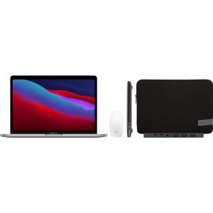 Apple MacBook Pro 13" (2020) 16GB/256GB Apple M1 Space Gray + Accessoirepakket Plus