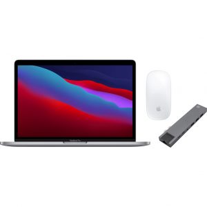 Apple MacBook Pro 13" (2020) 16GB/256GB M1 Space Gray + Docking Station + Magic Mouse