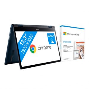 Acer Chromebook Spin 513 CP513-1H-S2LW + Microsoft 365 Personal