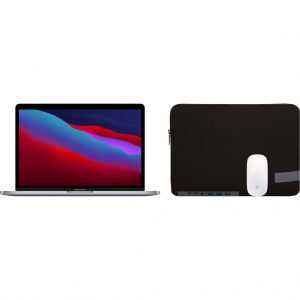 Apple MacBook Pro 13" (2020) 16GB/512GB Apple M1 Space Gray + Accessoirepakket