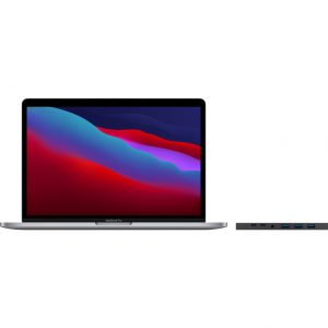 Apple MacBook Pro 13" (2020) MYD82N/A Space Gray + Bluebuilt Docking Station
